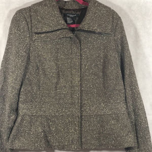 Sandro Brown Tweed Jacket
